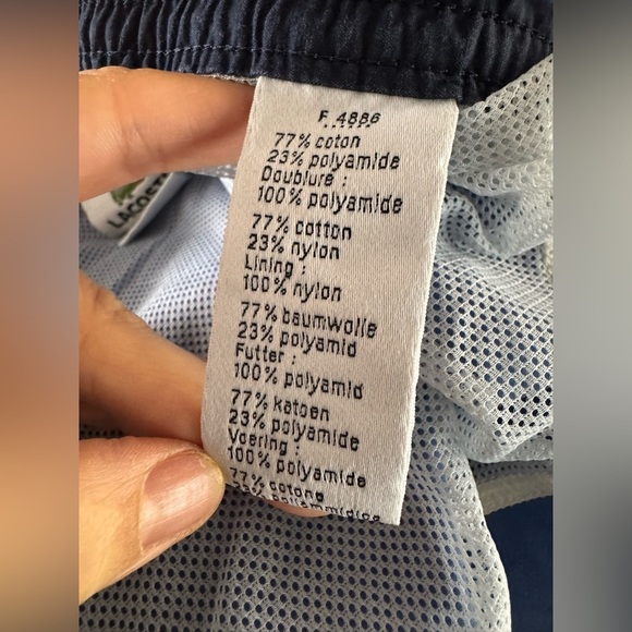 Lacoste Men's Swim Trunks Shorts - Picture 7 of 16